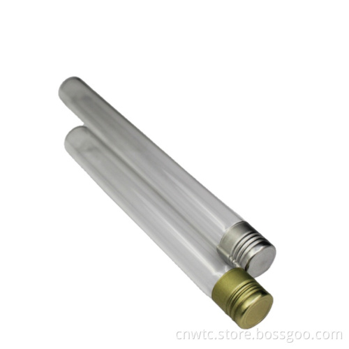 Flat Bottom Glass Test Tube with Aluminum Screw Cap: Specifications and Applications